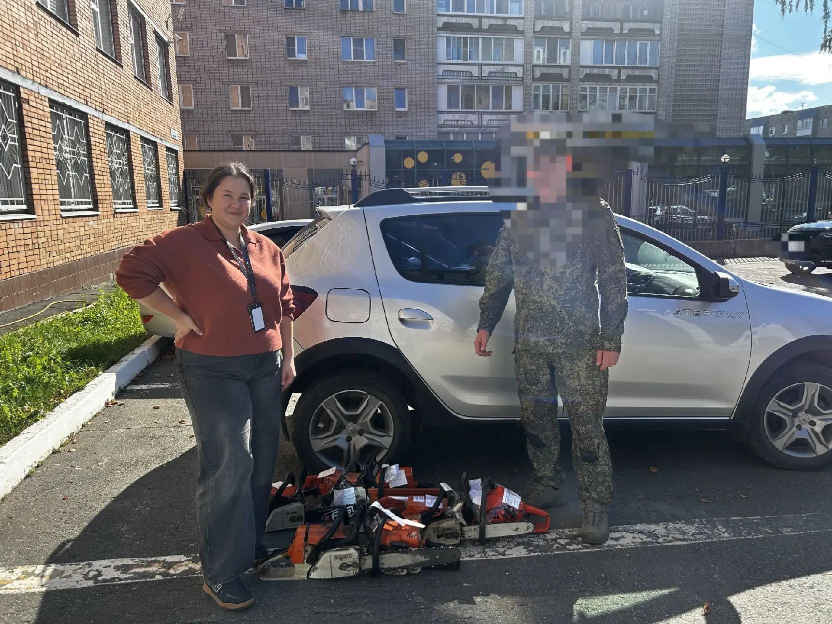 В зону СВО отправлена партия конфискованного имущества